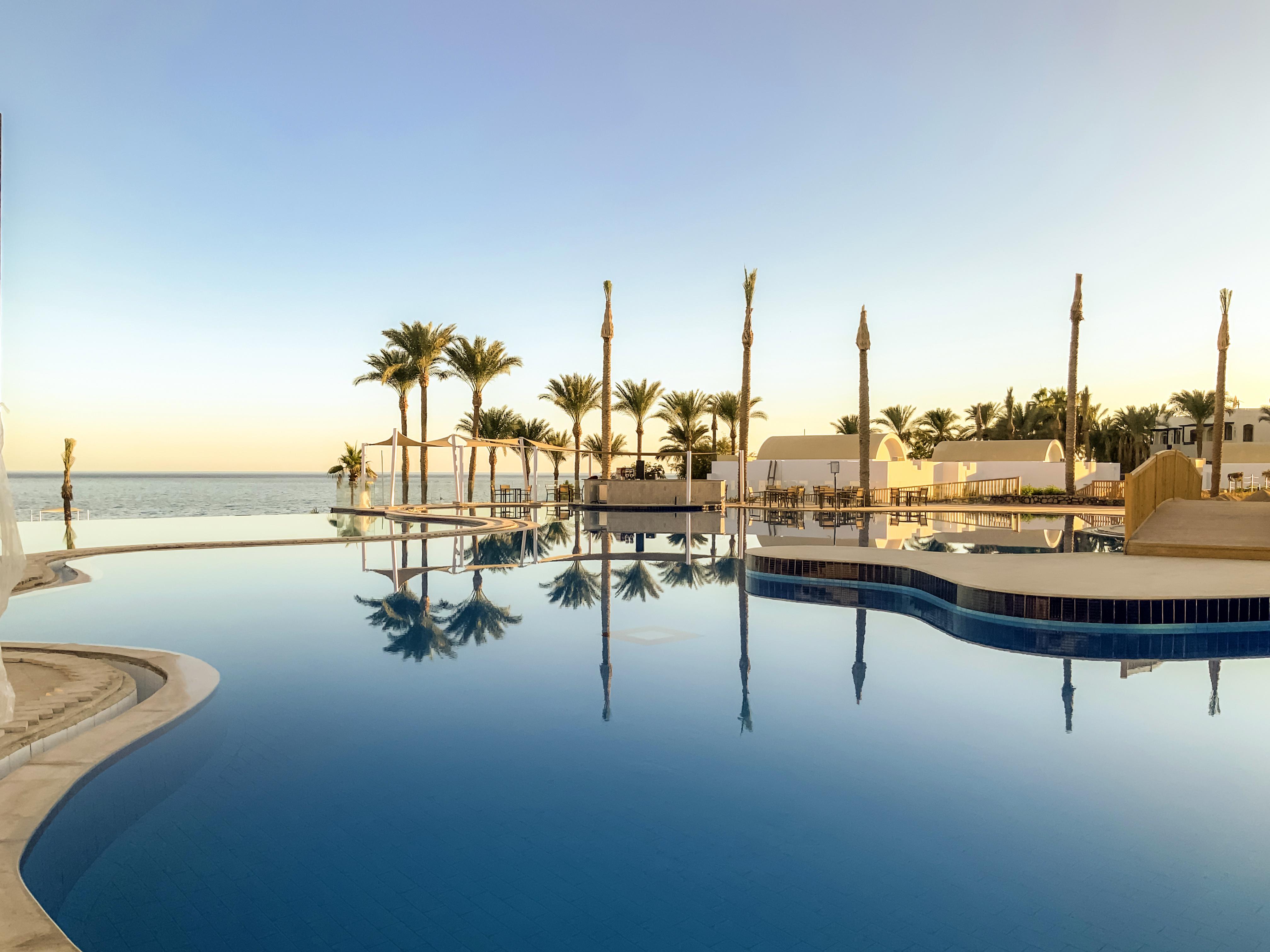 Sunrise Diamond Beach Resort -Grand Select Sharm el-Sheikh Exterior foto The pool at the Kempinski Hotel Soma Bay
