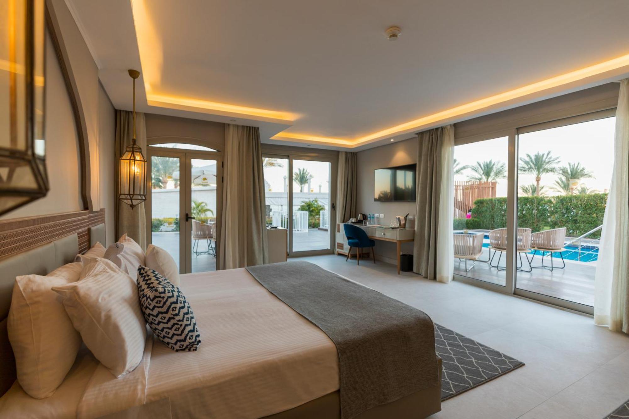 Sunrise Diamond Beach Resort -Grand Select Sharm el-Sheikh Cameră foto A bedroom at the hotel